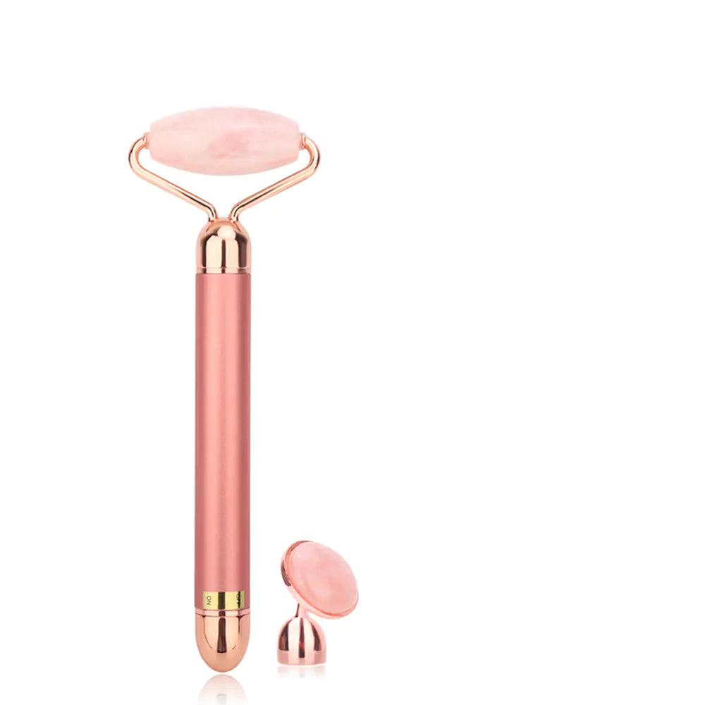 2-in-1 Jade Roller Beauty Tool for Facial Slimming