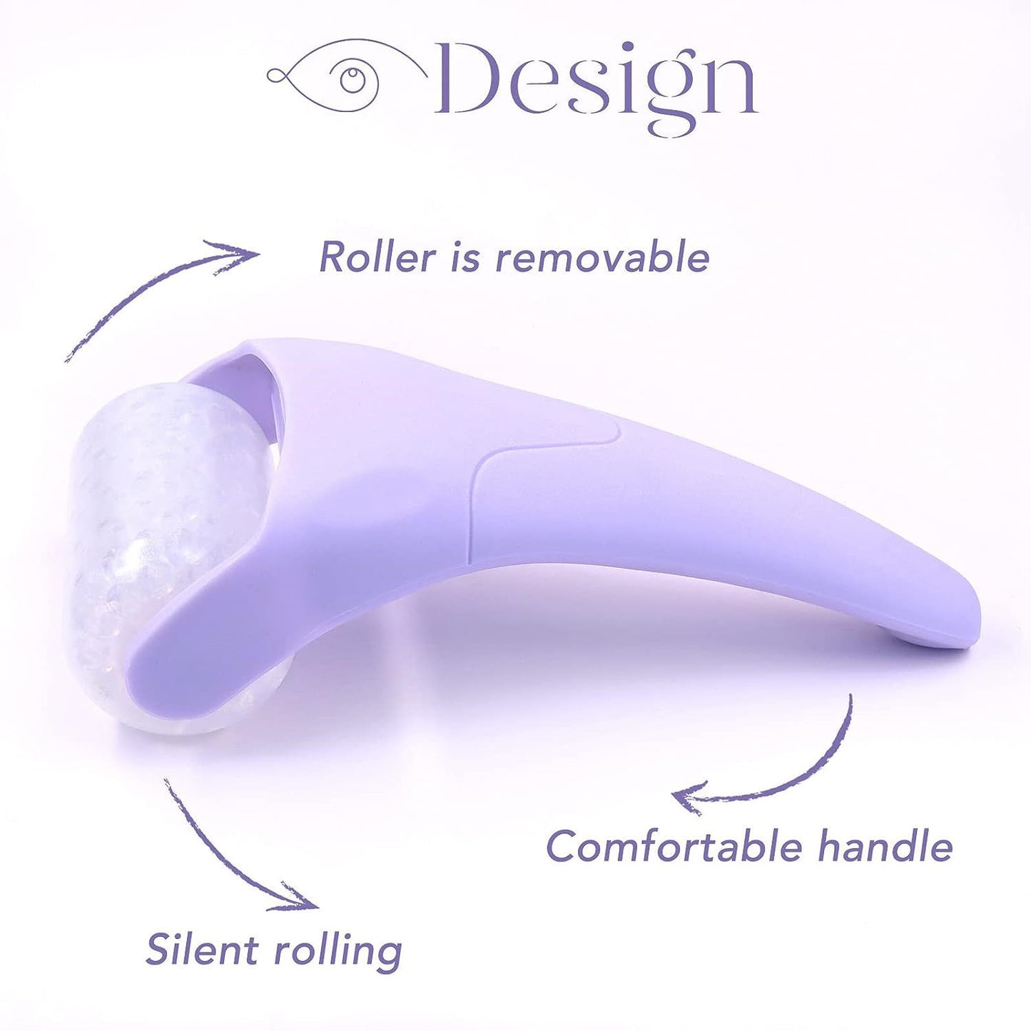 Ice Roller Facial Massager – Cooling Face & Skin Therapy Tool for Puffiness and Relaxation