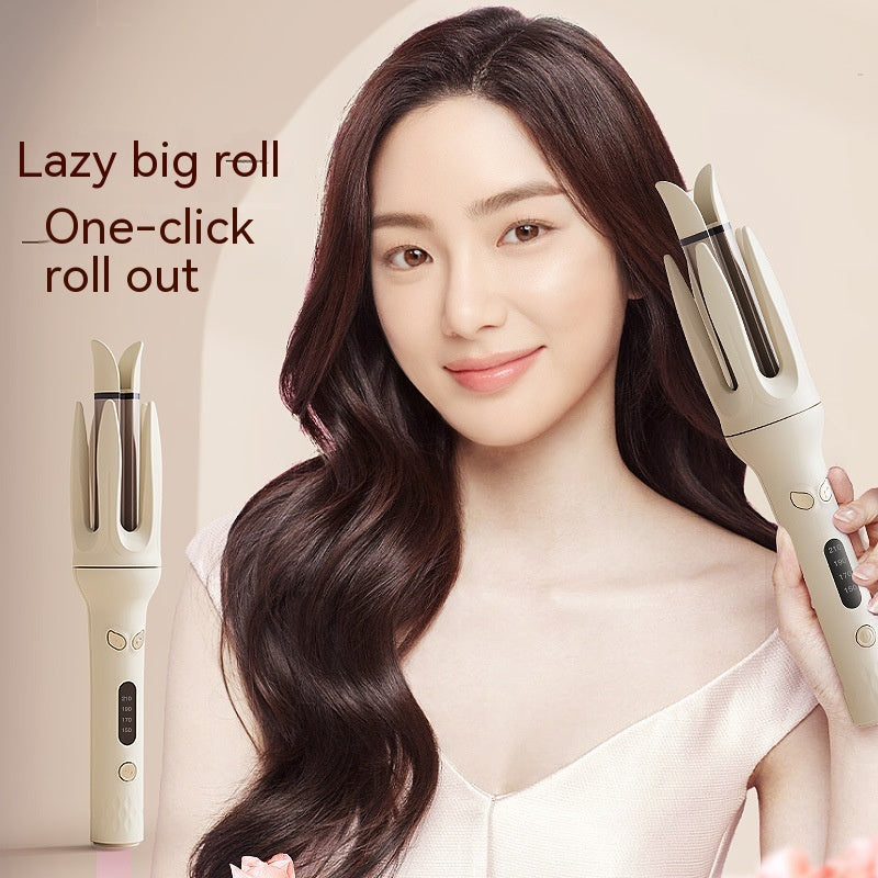 Automatic Rotating Hair Curler – 28mm Ceramic Barrel, Negative Ion Heat, 4-Level Temperature, Tangle-Free Fast Curling Wand