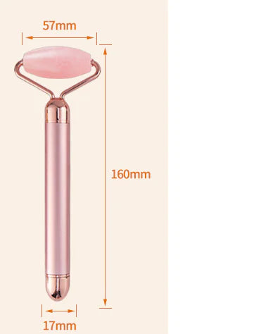 2-in-1 Jade Roller Beauty Tool for Facial Slimming
