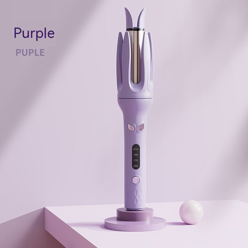 Automatic Rotating Hair Curler – 28mm Ceramic Barrel, Negative Ion Heat, 4-Level Temperature, Tangle-Free Fast Curling Wand