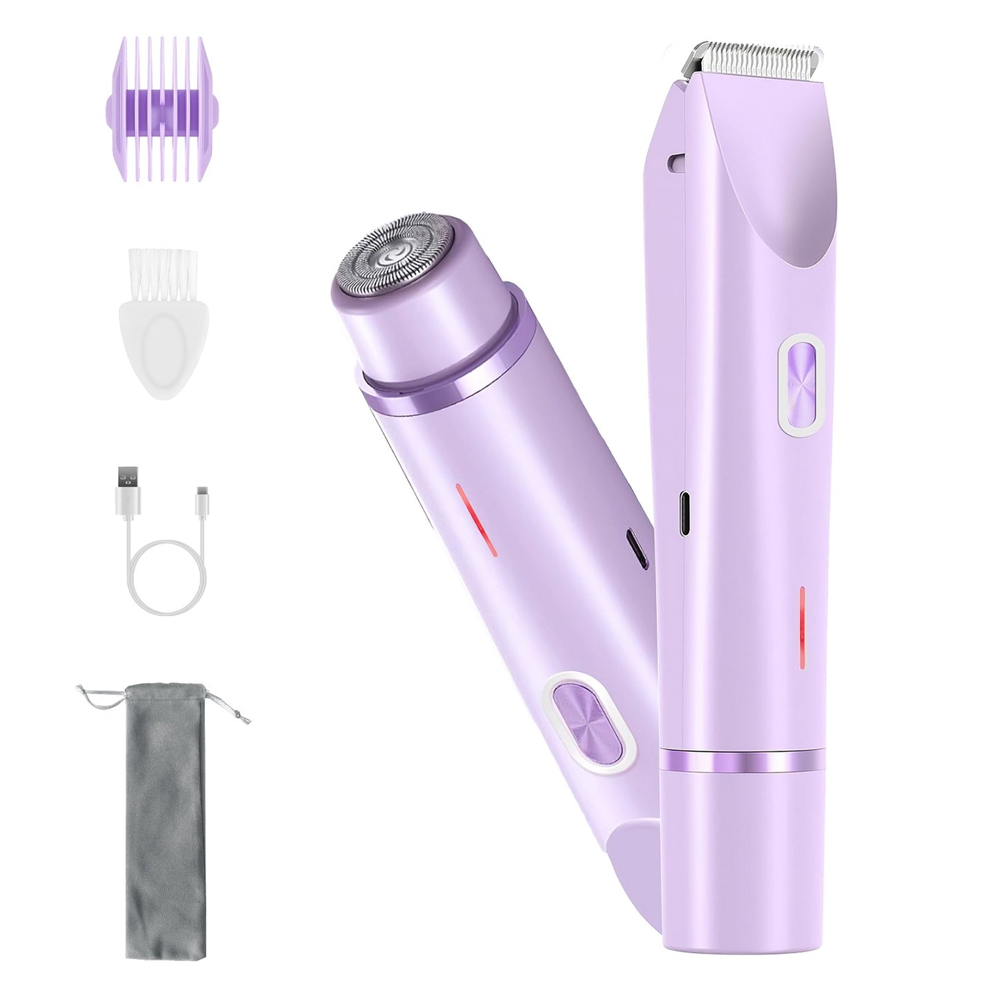 2-in-1 Women’s Electric Hair Remover & Bikini Trimmer