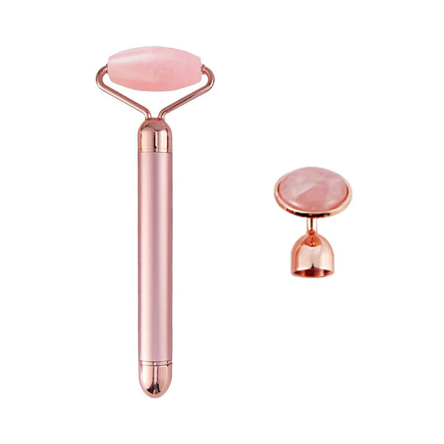 2-in-1 Jade Roller Beauty Tool for Facial Slimming